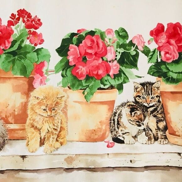 Cats Wallpaper Boarder by IMPERIAL Wallcovering Vintage GL4451B - Picture 5 of 5